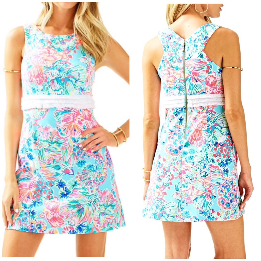 Lilly Pulitzer Arden Shift Dress Gypsea Large